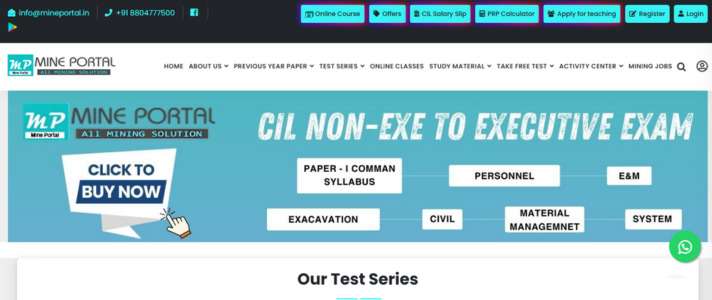 Comprehensive Platform for Exam Preparation & Study Materials