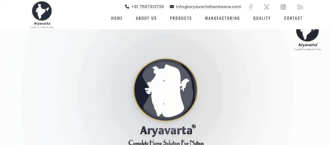 Responsive and Optimized Brass Component Website Development