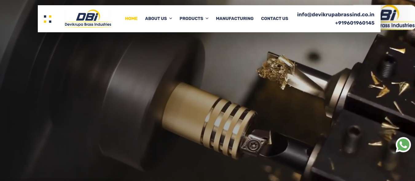 Developing the High-Performance Brass Component Website Solution