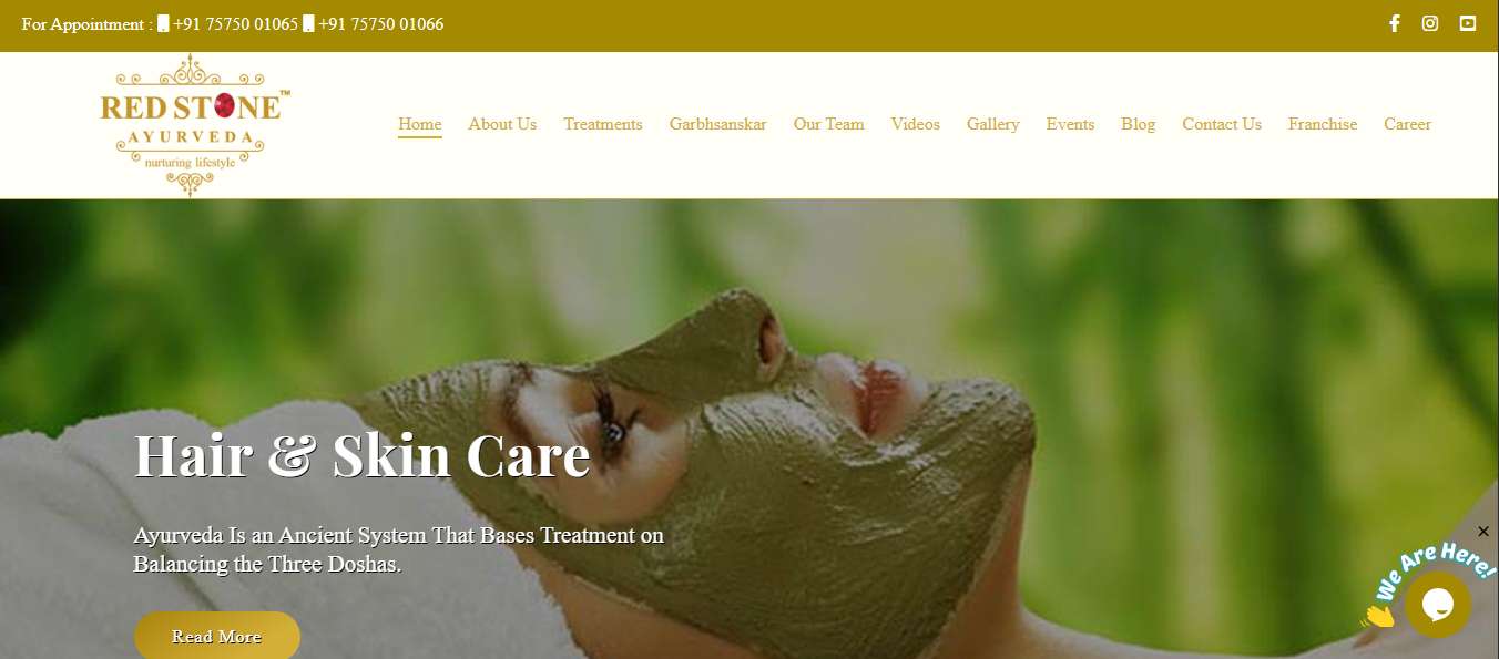 High-Performance Website Development for Wellness Centers